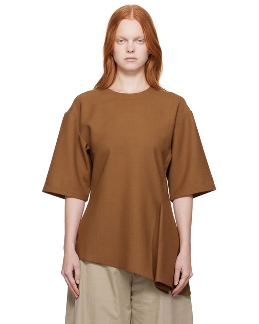 Studio Nicholson ブラウン Vichy トップス Brown