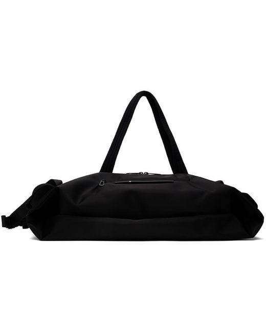 Côte&Ciel Black Sanna Sleek Duffle Bag for men