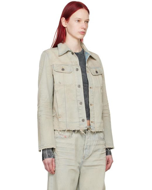 Blouson Bonny-S1 bleu et en denim DIESEL en coloris Natural