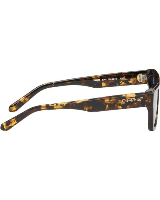 Off-White c/o Virgil Abloh Blue Flint Sunglasses for men