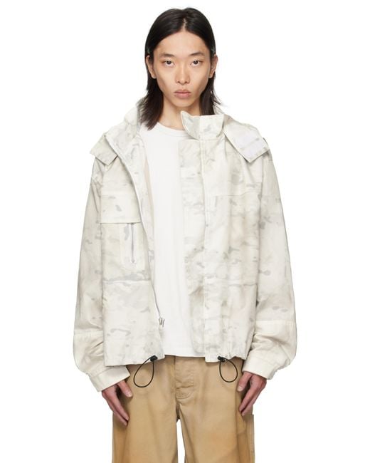 ALEXANDER DIGENOVA White Off- Short Jacket for men