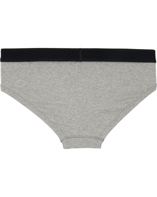Tom Ford Black Cotton Briefs for men