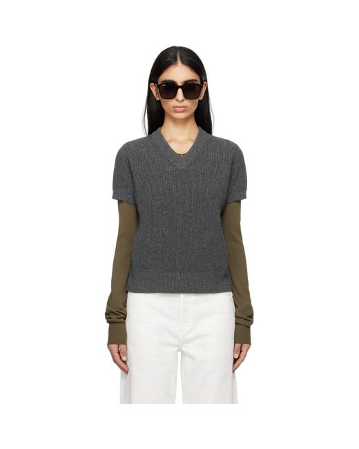Pull Hotel Gris Still Here en coloris Black