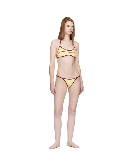 Fruity Booty Natural Reef Bikini Top
