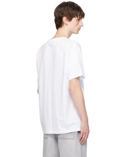 メンズ Dime ホワイト Radar Tシャツ White