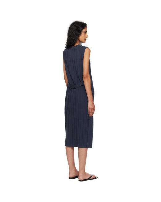MM by Max Mara Black Aulla Midi Dress