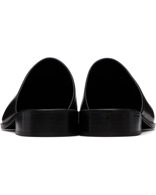 Studio Nicholson Black Barlow Loafers for men