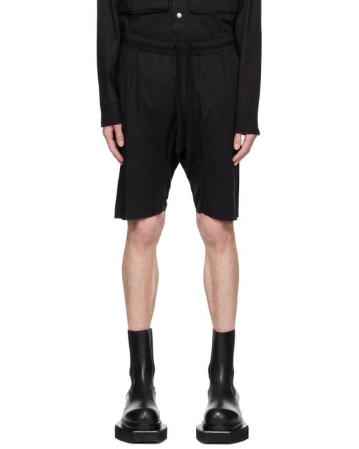 Thom Krom Black M St 360 Shorts for men