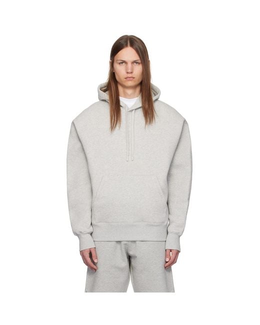 AMI White Ami De Coeur Hoodie for men
