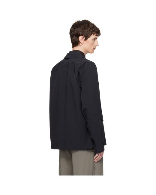 Veilance Black Field Softshell Jacket for men
