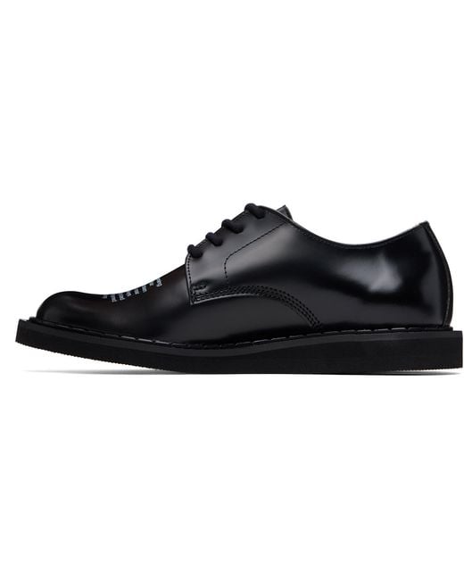 Undercover Black Edition 'People Have The Power' Derbys for men