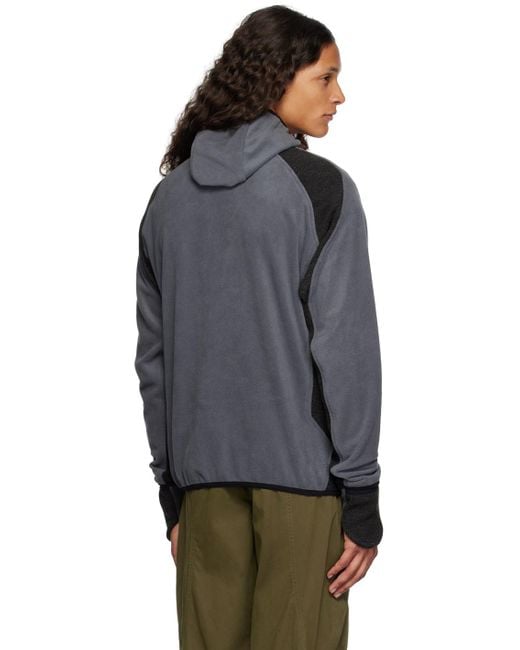 Hyein Seo Black Paneled Jacket for men