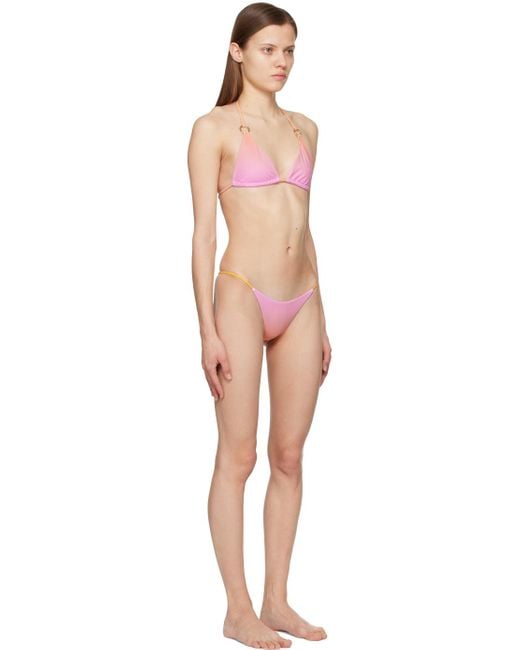 Louisa Ballou Black Mini Ring Bikini