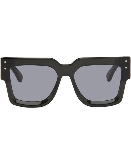 メンズ Amiri ブラック Jumbo 'Ma' サングラス Black