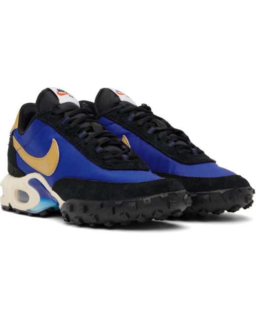 Nike Blue Air Max Waffle Sneakers for men