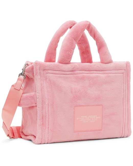 Moyen cabas 'the tote bag' rose en tissu éponge Marc Jacobs en coloris Pink