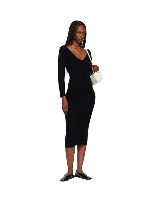 arch4 Black Bridgewater Midi Dress