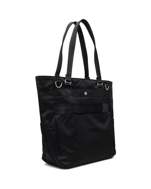 Master Piece Black Progress 2Way Tote for men