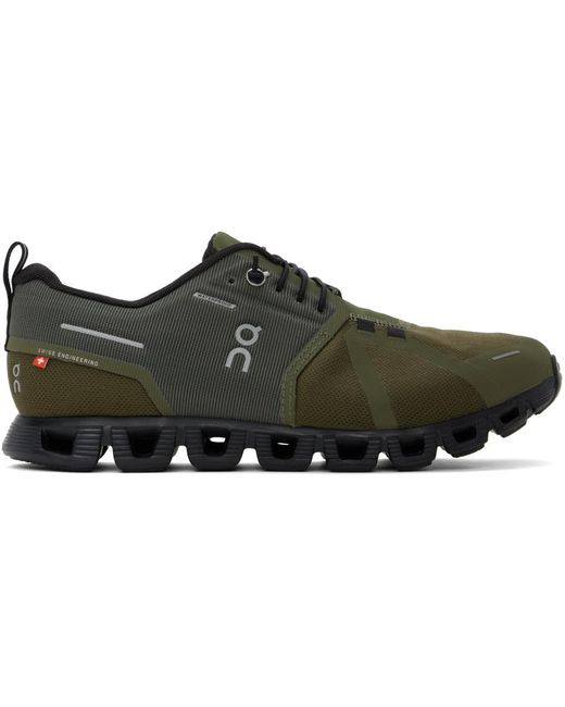 On Shoes Black Cloud 5 Waterproof Sneakers for men