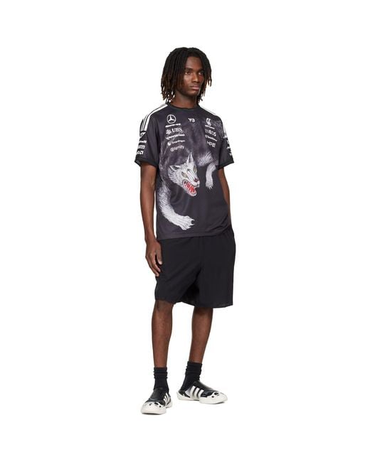 Y-3 Black Regu Sneakers for men