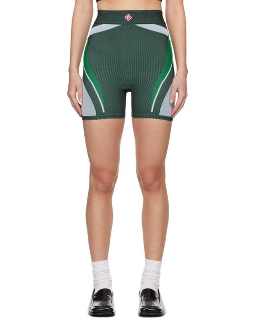 Casablancabrand Green Casa Sport Shorts
