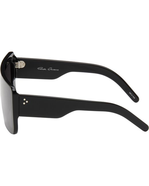 Rick Owens Gray Tower Documenta Sunglasses for men
