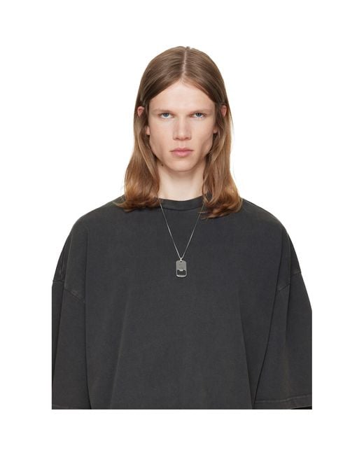 NUMBERING Metallic #5831 Necklace for men