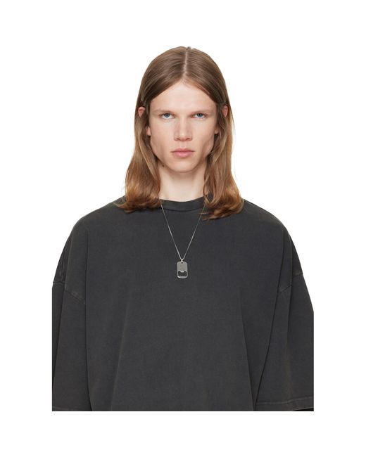 Collier #5831 NUMBERING pour homme en coloris Metallic