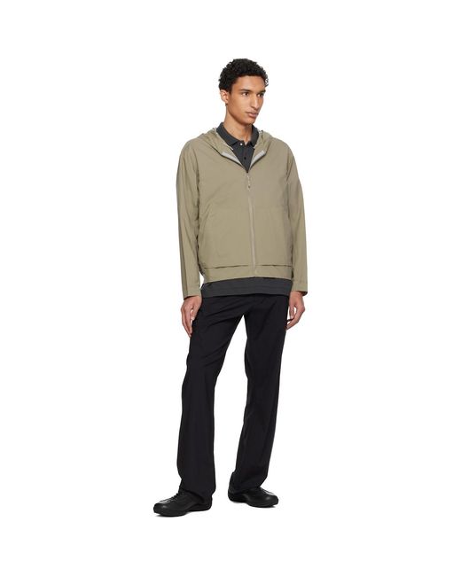 Veilance Multicolor Taupe Demlo Hoody Jacket for men