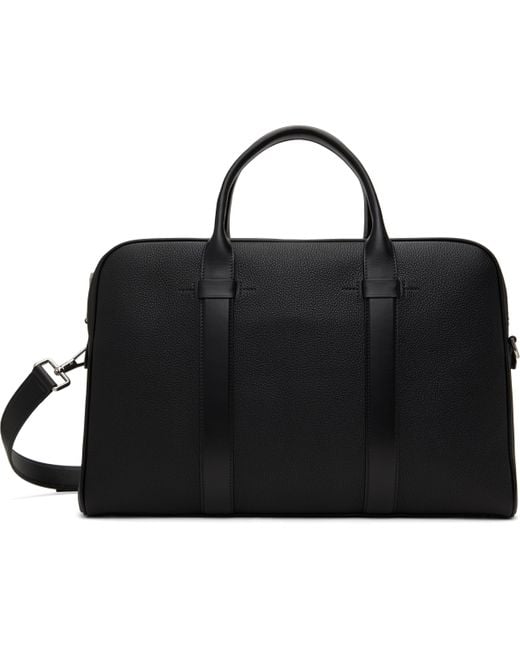 ✨トムフォード✨ビジネスバッグ BUCKLEY グレインカーフ ブラック TOM FORD(トムフォード) バックリー Buckley ブリーフケース
