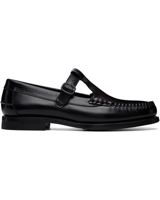 Hereu Black Alber Loafers for men