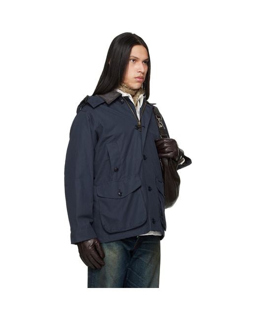 Barbour Blue Ventile Endurance Showerproof Jacket for men