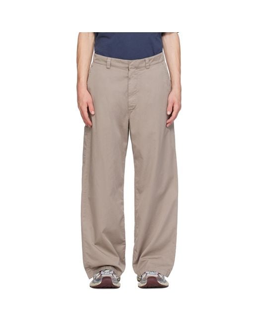 Balenciaga Gray Workwear Trousers for men