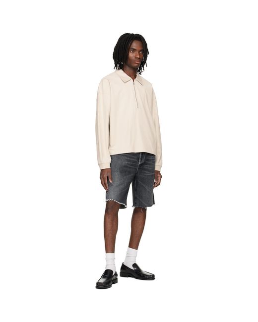 Polo Darius Agolde pour homme en coloris Black