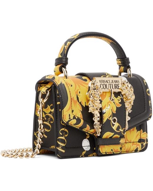 【SALE】VERSACE バケットバッグ Couture 01 Black 柄入り SALE】VERSACE バケットバッグ Couture 01 Black 柄入り