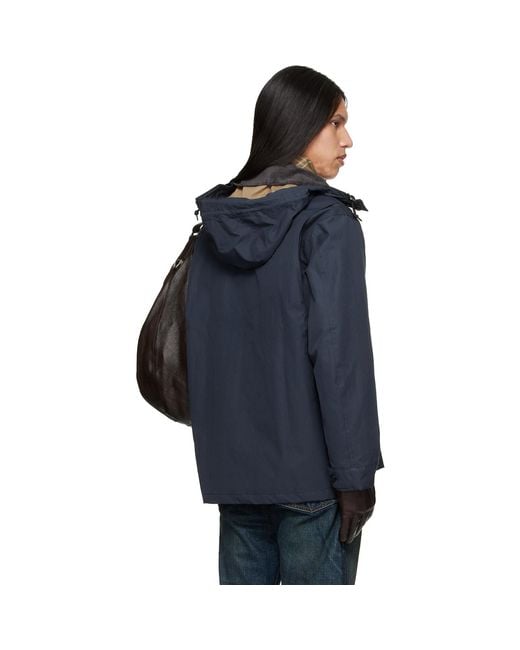 Barbour Blue Ventile Endurance Showerproof Jacket for men