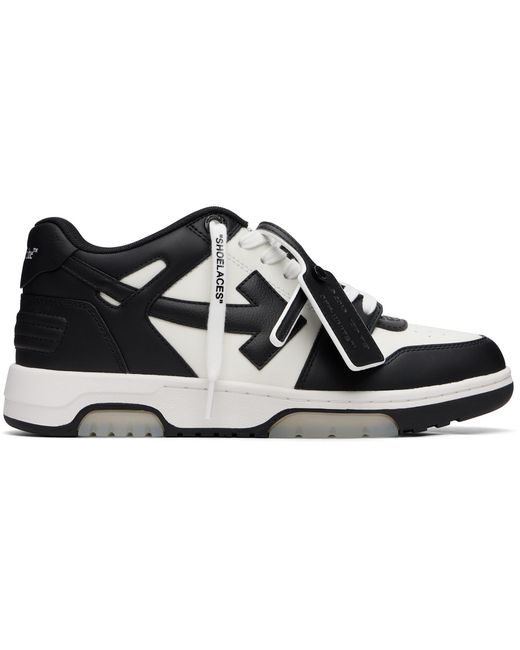 Off-White c/o Virgil Abloh Black Out Of Office Sneakers for men
