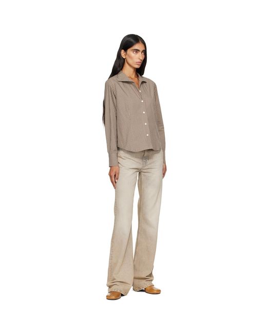 Jeanerica Brown Vera Shirt