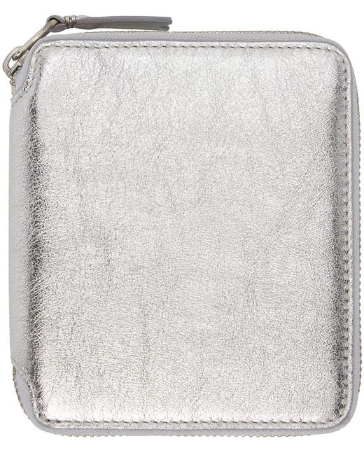 Comme des Garçons White Leather Wallet