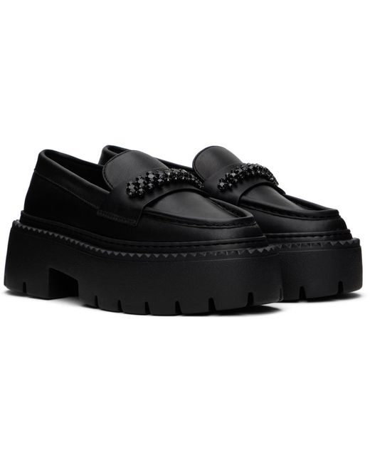 新品 JIMMY CHOO BRYER FLAT Jimmy Choo Bryer Leather Loafer in Black | Lyst Canada
