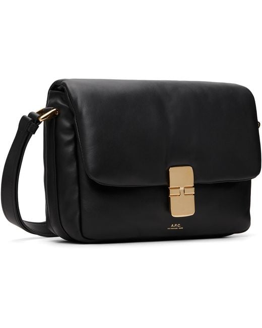 A.P.C. Black Grace Soft Bag