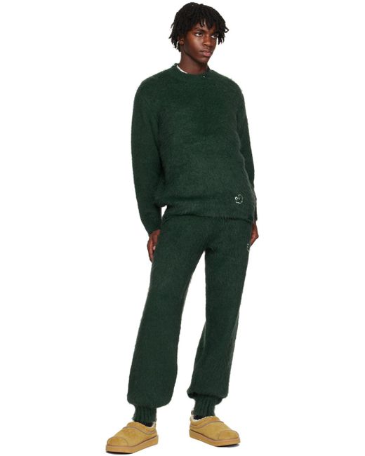 Adererror Green Crewneck Sweater for men