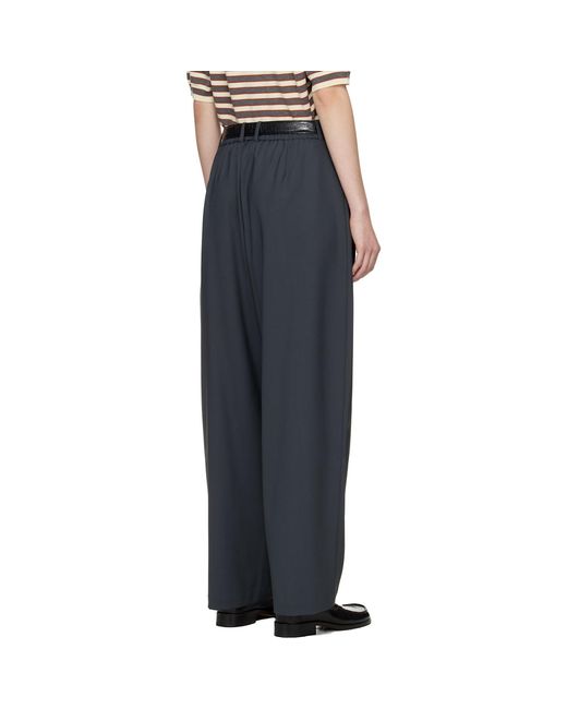 Cordera Black Tailored Masculine Trousers