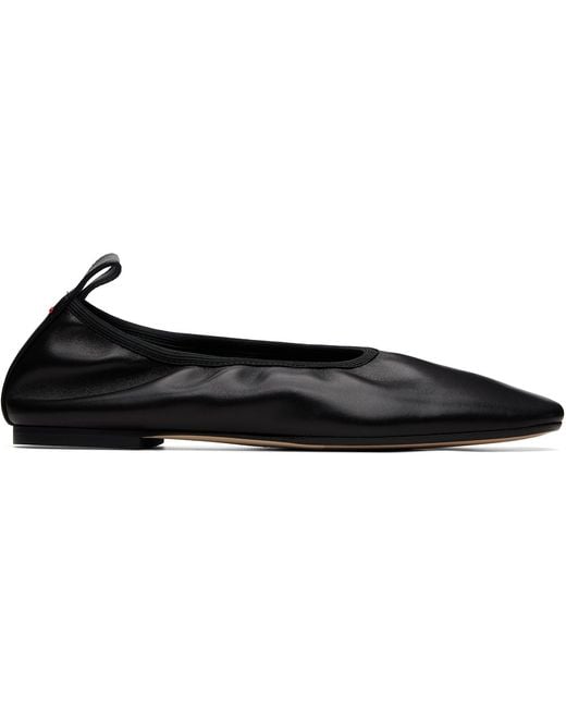 Aeyde Black Dex Ballerina Flats