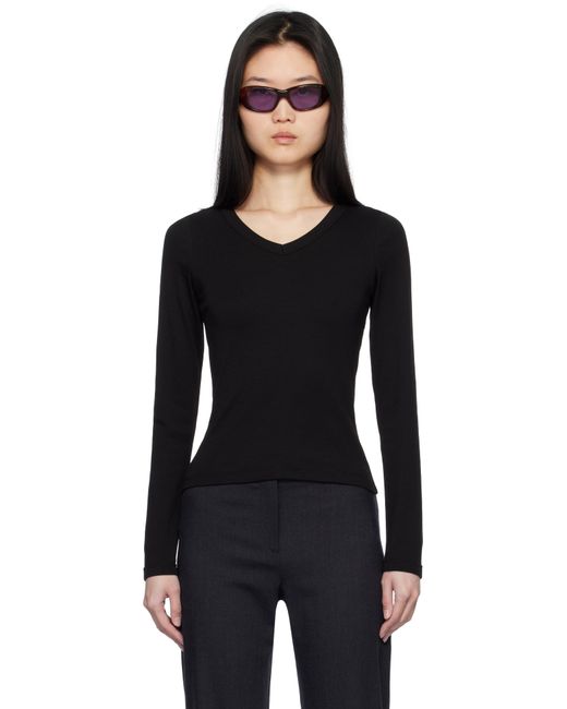 Flore Flore ブラック Jill 長袖Tシャツ Black