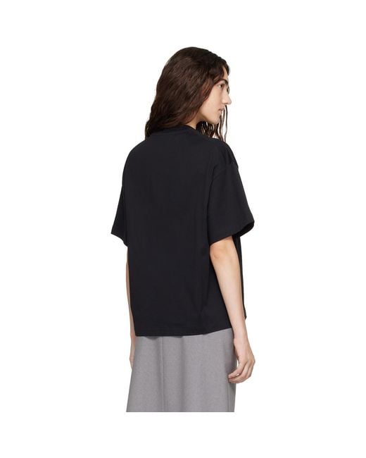 Jil Sander Black Cotton Crew-Neck T-Shirt