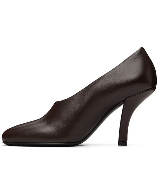 Totême  Black Contour Nappa Heels