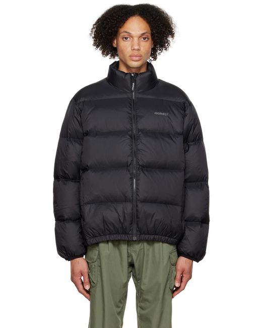 Gramicci Quilted Down Puffer Jacket in Black for Men | Lyst UK