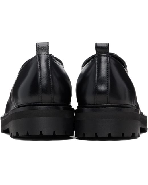Studio Nicholson Black Jackson Derbys for men