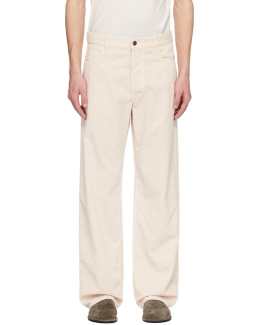 The Row Natural Off- Ross Trousers for men